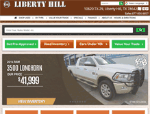 Tablet Screenshot of bennyboydlibertyhill.com